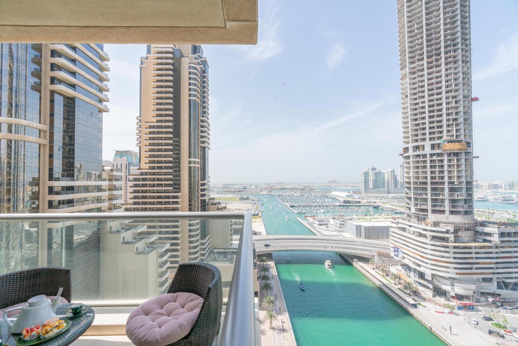 Apartament Vacay Lettings -2 Bed Iris Blue Dubai Marina Zewnętrze zdjęcie