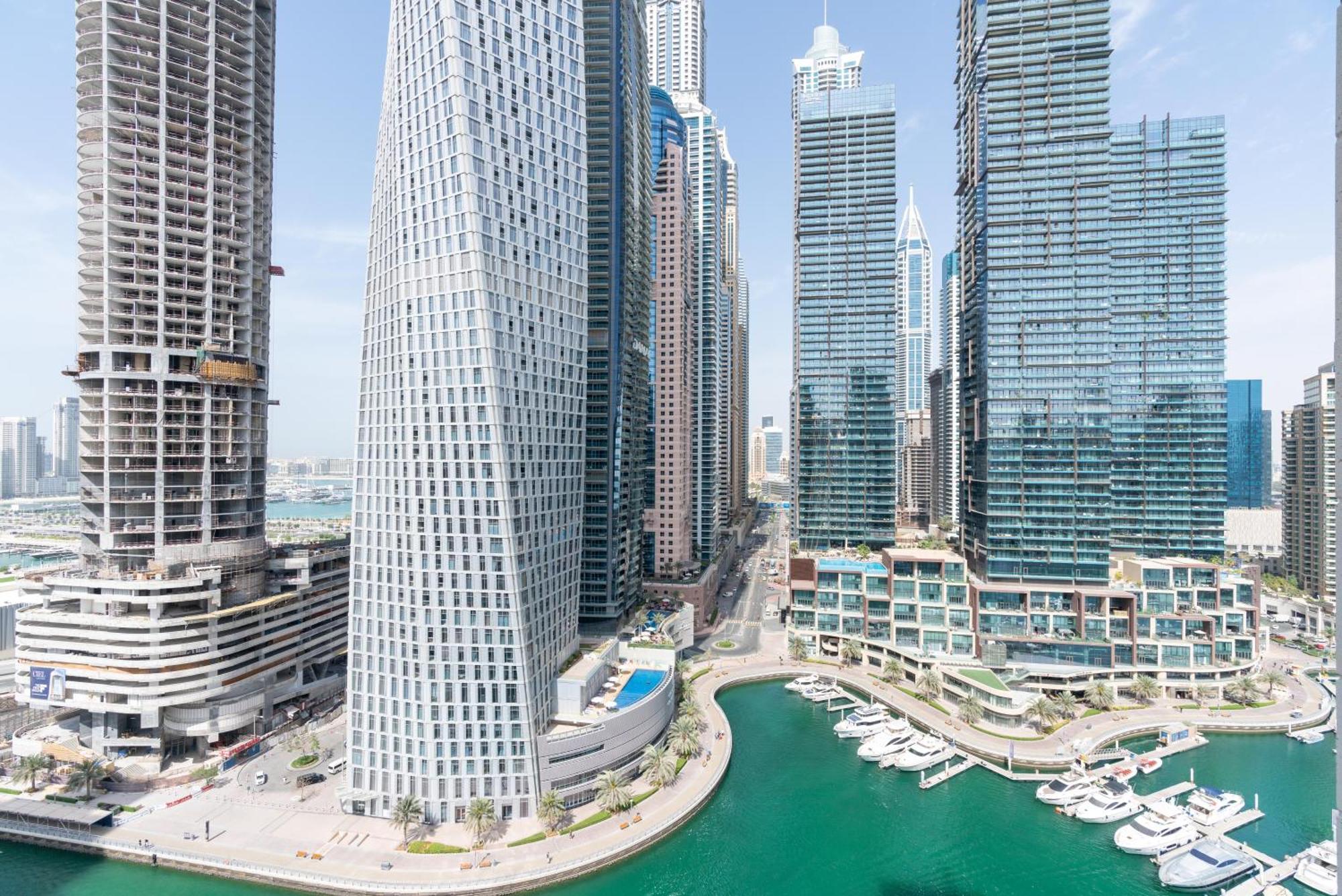 Apartament Vacay Lettings -2 Bed Iris Blue Dubai Marina Zewnętrze zdjęcie