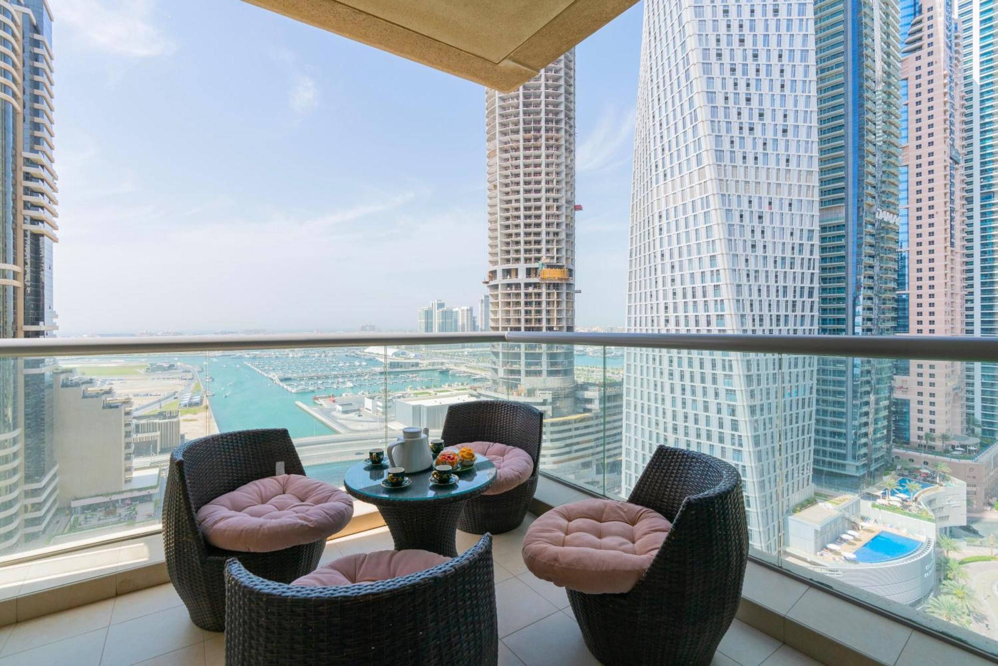 Apartament Vacay Lettings -2 Bed Iris Blue Dubai Marina Zewnętrze zdjęcie