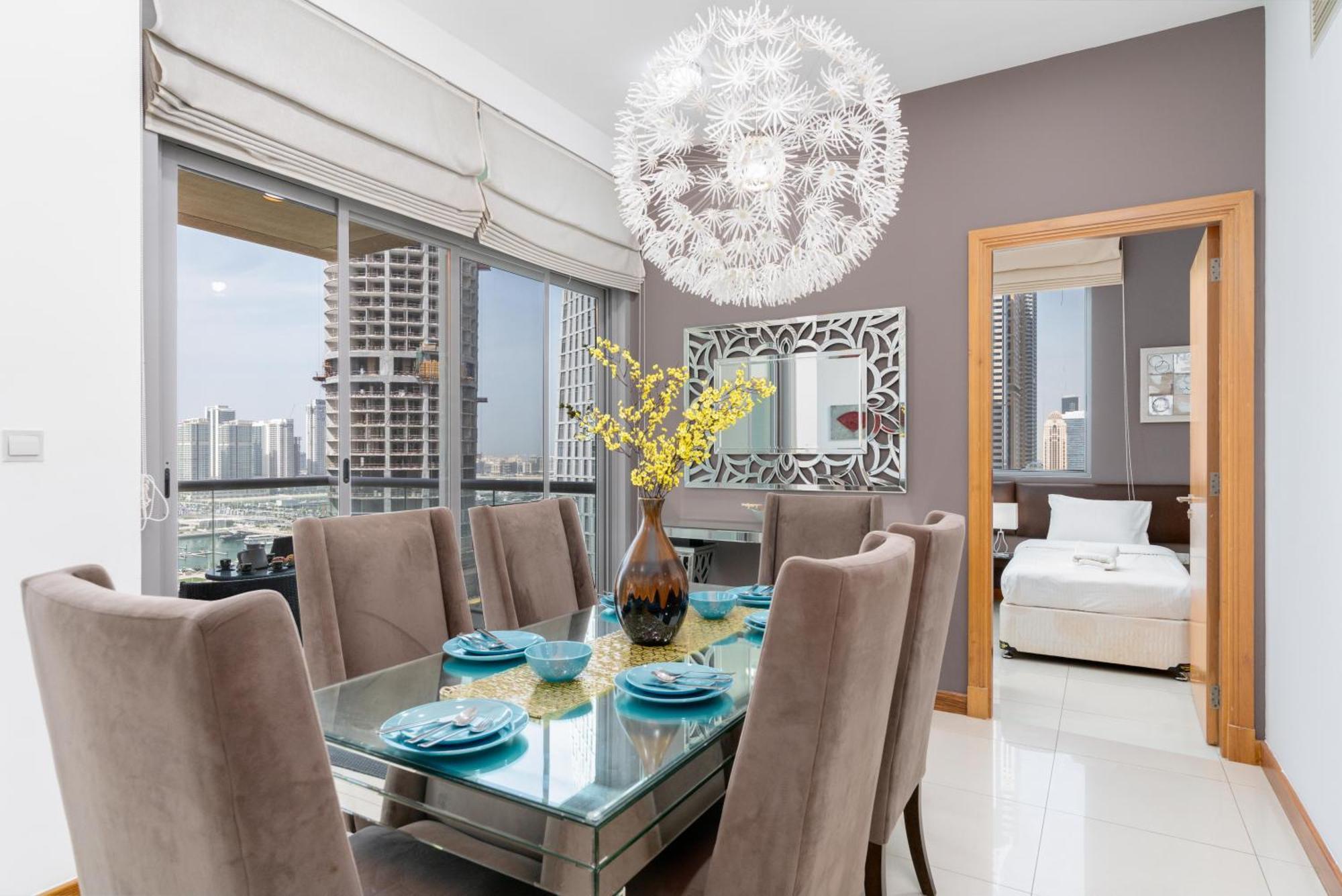 Apartament Vacay Lettings -2 Bed Iris Blue Dubai Marina Zewnętrze zdjęcie