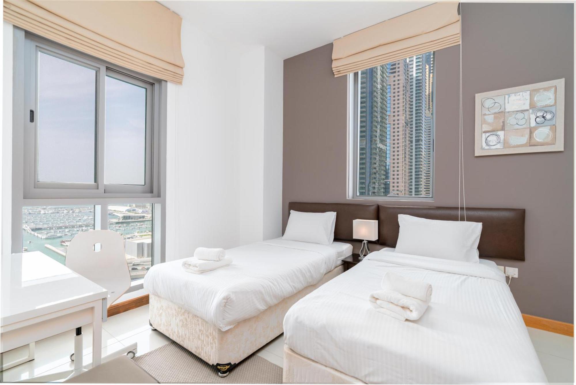Apartament Vacay Lettings -2 Bed Iris Blue Dubai Marina Zewnętrze zdjęcie